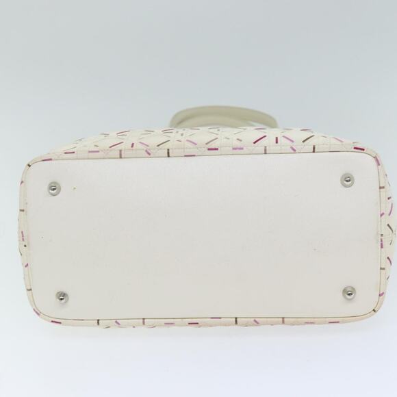 DIOR Lady DIOR Canage Tote Bag Coated Canvas White - Picture 9 of 12